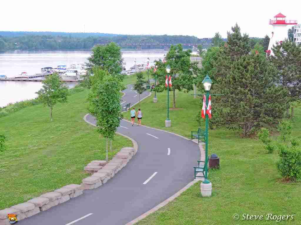 Fredericton riverfront